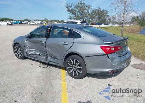 2025 Chevrolet Malibu Rs из США, поврежденный, VIN 1G1ZG5ST2SF109690
